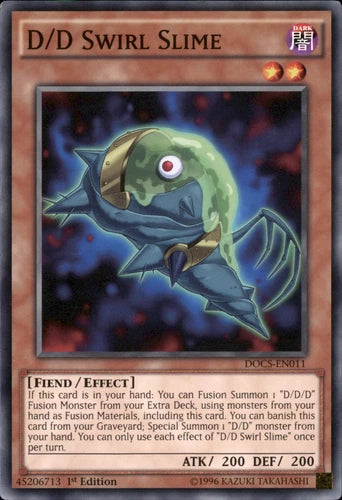 D/D Swirl Slime - DOCS-EN011 - Common - 1st Edition - YuGiOh