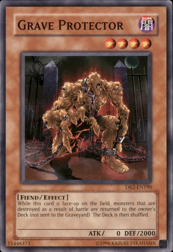 Grave Protector - DR2-EN190 - Common - Unlimited Edition - YuGiOh