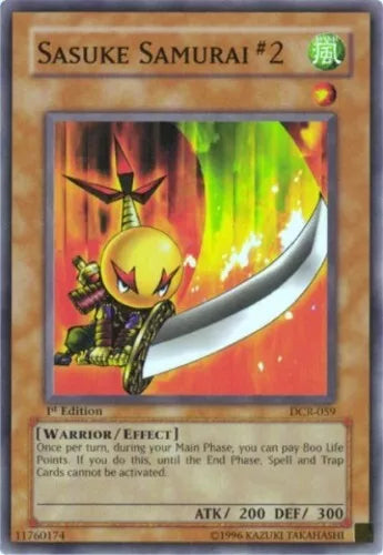 Sasuke Samurai #2 - DCR-059 - Common - Unlimited Edition - YuGiOh