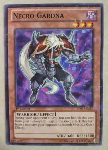 Necro Gardna - BP02-EN052 - Mosaic Rare - 1st Edition - YuGiOh