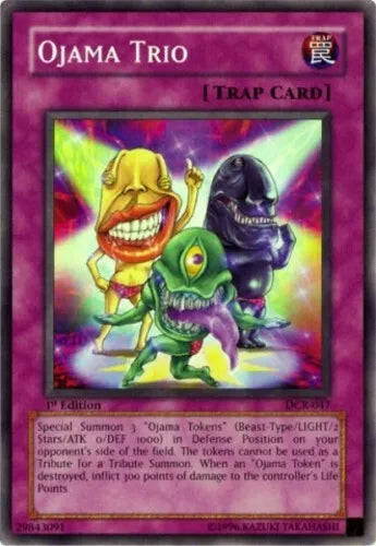 Ojama Trio - DCR-047 - Common - Unlimited Edition - YuGiOh