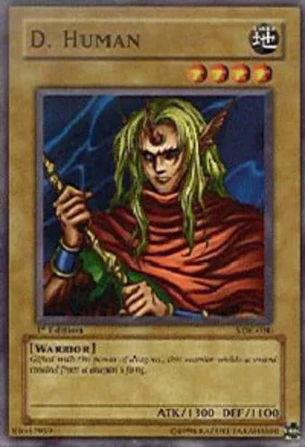 D. Human - SDK-030 - Common - Unlimited Edition - YuGiOh LP