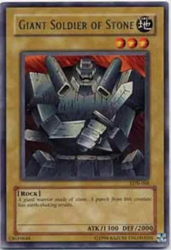 Giant Soldier of Stone - SDY-013 - Common - Unlimited Edition - YuGiOh  LP