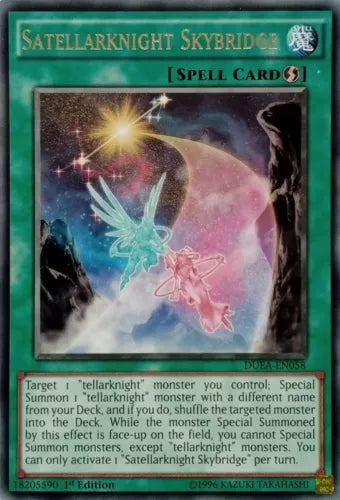 Satellarknight Skybridge - DUEA-EN058 - Rare - Unlimited Edition - YuGiOh