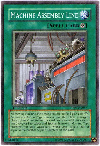 Machine Assembly Line - ABPF-EN057 - Common - Unlimited Edition - YuGiOh
