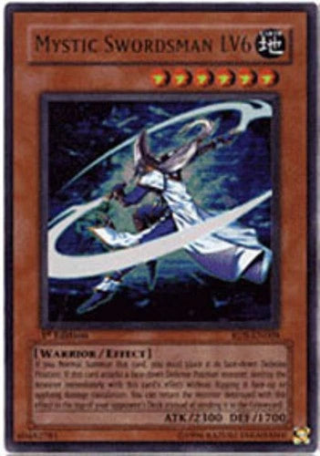 Mystic Swordsman LV6 - RDS-EN008 - Ultra Rare - 1st Edition - YuGiOh WORN
