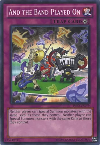 And the Band Played On - PRIO-EN079 - Common - Mixed Editions - YuGiOh