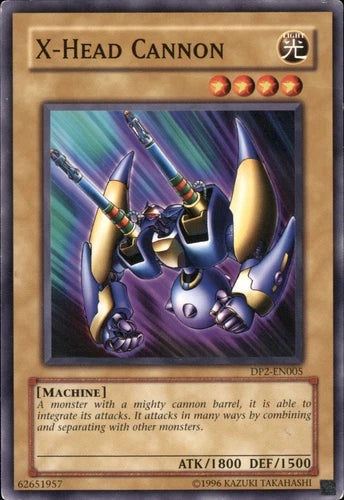 X-Head Cannon - DP2-EN005 - Common - 1st Edition - YuGiOh