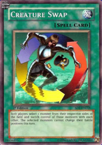 Creature Swap - SD2-EN020 - Common - 1st Edition - YuGiOh LP