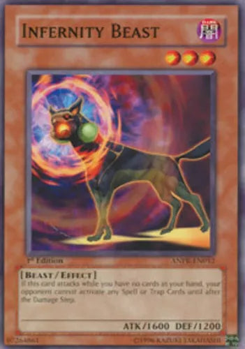 Infernity Beast - ANPR-EN012 - Common - 1st Edition - YuGiOh