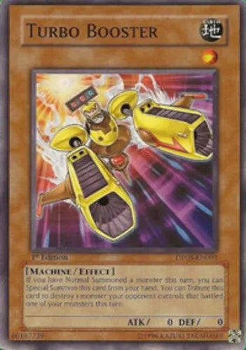 Turbo Booster - DP08-EN003 - Common - 1st Edition - YuGiOh