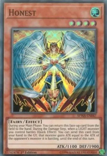 Honest - SPWA-EN047 - Super Rare - 1st Edition - YuGiOh