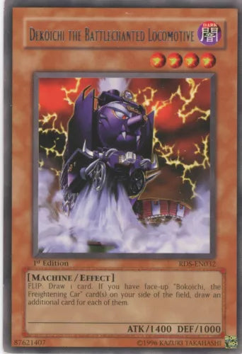 Dekoichi the Battlechanted Locomotive - RDS-EN032 - Rare - 1st Edition - YuGiOh
