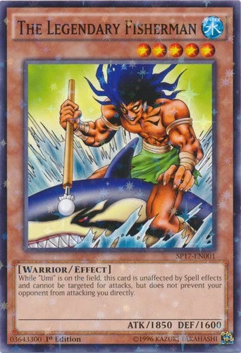 The Legendary Fisherman - SP17-EN001 - Starfoil Rare - 1st Edition - YuGiOh