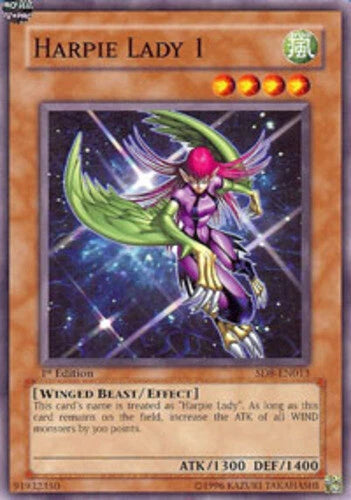 Harpie Lady 1 - SD8-EN013 - Common - Mixed Editions - YuGiOh