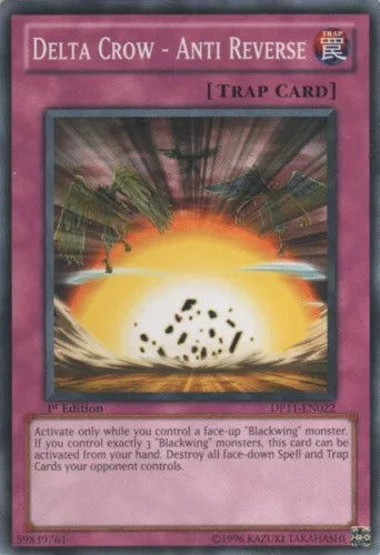 Delta Crow - Anti Reverse - DP11-EN022 - Common - 1st Edition - YuGiOh