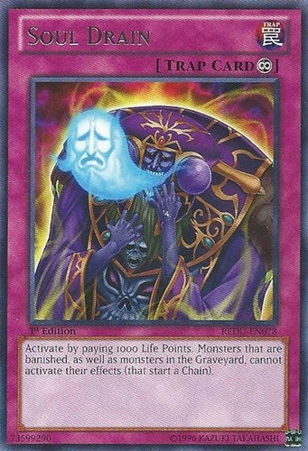 Soul Drain - REDU-EN078 - Rare - Mixed Editions - YuGiOh