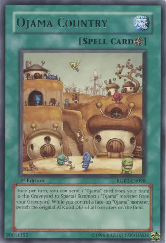 Ojama Country - RGBT-EN098 - Rare - Mixed Editions - YuGiOh