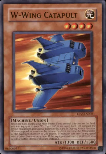 W-Wing Catapult - DP2-EN008 - Common - 1st Edition - YuGiOh