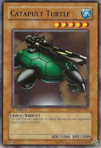 Catapult Turtle - DPYG-EN006 - Common - Mixed Editions - YuGiOh