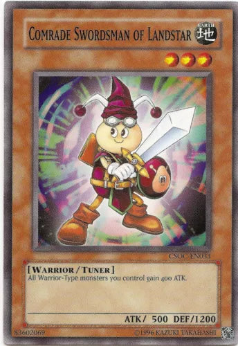 Comrade Swordsman of Landstar - CSOC-EN033 - Common - Unlimited Edition