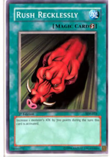 Rush Recklessly - SDP-033 - Common - Unlimited Edition - YuGiOh LP