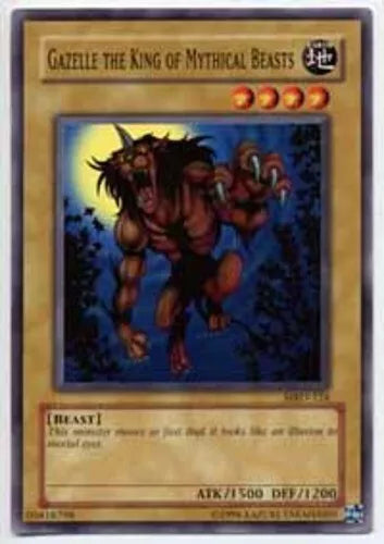 Gazelle the King of Mythical Beasts - MRD-124 - Common - Unlimited Edition - YuG