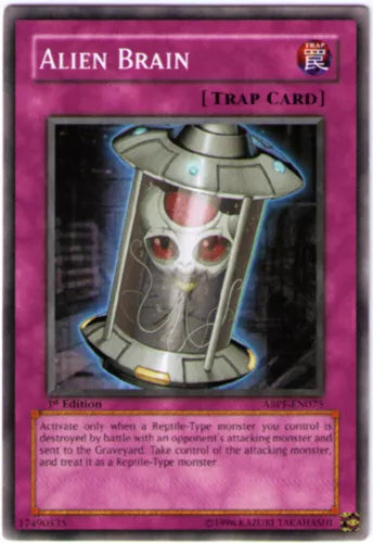 Alien Brain - ABPF-EN075 - Common - 1st Edition - YuGiOh