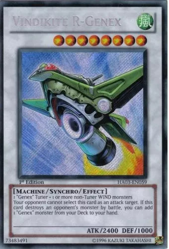 Vindikite R-Genex - HA03-EN059 - Secret Rare - Unlimited Edition - YuGiOh