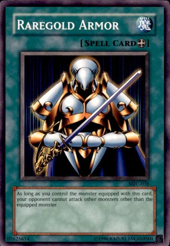 Raregold Armor - MFC-036 - Common - Mixed Editions - YuGiOh LP