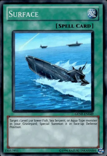 Surface - GENF-EN049 - Super Rare - Unlimited Edition - YuGiOh LP