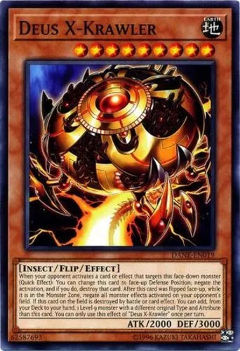 Deus X-Krawler - DANE-EN019 - Common - Unlimited Edition - YuGiOh