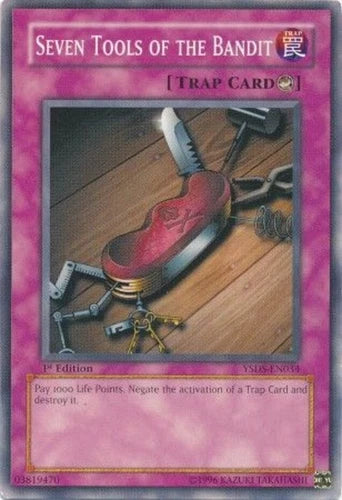 Seven Tools of the Bandit - YSDS-EN034 - Common - 1st Edition - YuGiOh