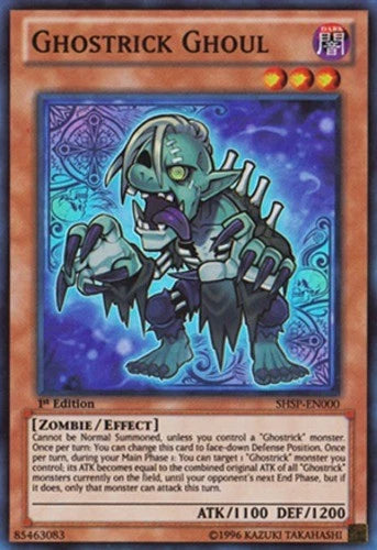 Ghostrick Ghoul - SHSP-ENSP1 - Super Rare - Limited Edition - YuGiOh