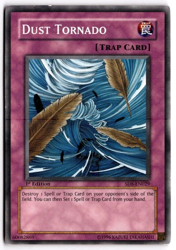 Dust Tornado SD8 - SD8-EN029 - Common - Mixed Editions - YuGiOh