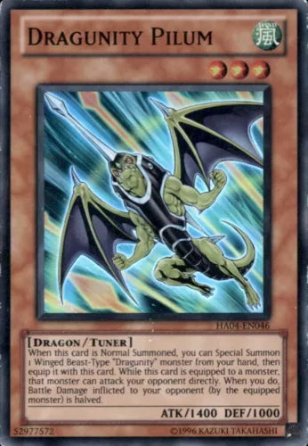 Dragunity Pilum - HA04-EN046 - Super Rare - Unlimited Edition - YuGiOh