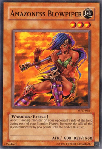 Amazoness Blowpiper - GLD3-EN007 - Common - Limited Edition - YuGiOh