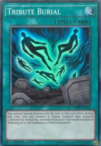 Tribute Burial - DPRP-EN010 - Super Rare - 1st Edition - YuGiOh