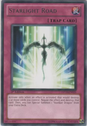Starlight Road - DP10-EN025 - Rare - 1st Edition - YuGiOh