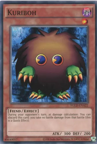 Kuriboh - YGLD-ENA22 - Common - 1st Edition - YuGiOh