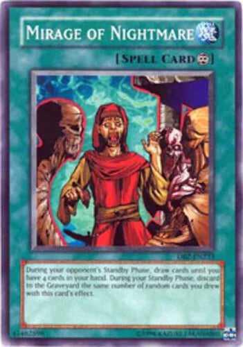 Mirage of Nightmare - DB2-EN233 - Common - Unlimited Edition - YuGiOh