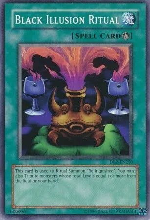 Black Illusion Ritual - DB2-EN250 - Common - Unlimited Edition - YuGiOh