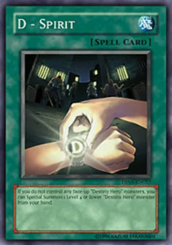 D - Spirit - DP05-EN017 - Common - Unlimited Edition - YuGiOh