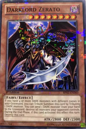 Darklord Zerato - BP02-EN060 - Mosaic Rare - 1st Edition - YuGiOh