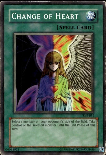 Change of Heart - SKE-032 - Common - Mixed Editions - YuGiOh LP