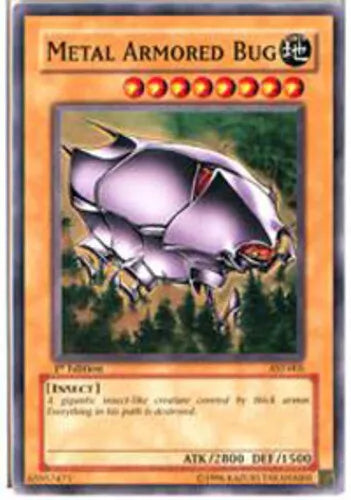 Metal Armored Bug - AST-005 - Common - Unlimited Edition - YuGiOh