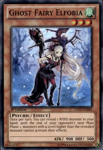 Ghost Fairy Elfobia - LTGY-EN085 - Super Rare - Unlimited Edition - YuGiOh