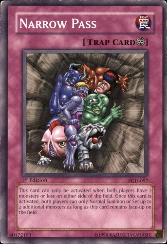 Narrow Pass - PGD-097 - Common - Unlimited Edition - YuGiOh LP