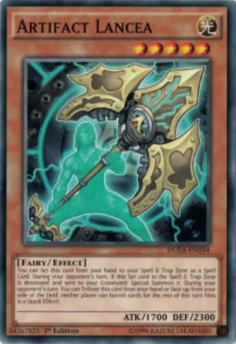 Artifact Lancea - DUEA-EN034 - Common - Mixed Editions - YuGiOh