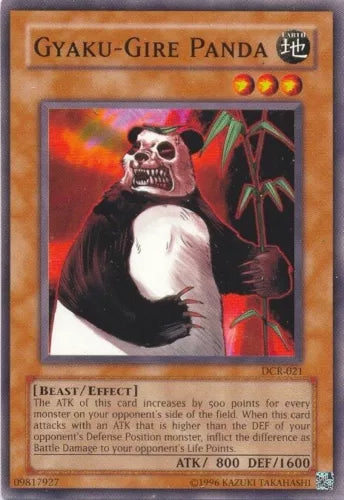 Gyaku-Gire Panda - DCR-021 - Common - Unlimited Edition - YuGiOh